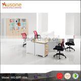 High Quality!Mordern Office Furniture Wooden Desk 4-seaters Workstation