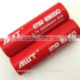 Hot Selling AWT 18650 3000mah 35A Hebe Vapor Vape Mod Box Mod 200w Rose Gold Vape Mod Point Blank Box Mod 1:1 Clone Awt 18650 thumbnail-3