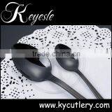 Black Cutlery Set,Black Gold Plated Cutlery,Flatware thumbnail-6