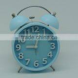3D Number Scale 3.5" Metal Twin Bell Alarm Clock thumbnail-3