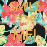 Top Quality 100% Cotton Floral Printed for Wholesale t Shirt Printing thumbnail-5