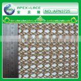 Fashion Trends Polyester Mesh Lace Cheap Lace Fabric for Girls Flower Lace Dress-APN3725