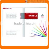 2015 hot sale full color introduction brochure printing