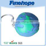 Pu Earth Stress Ball Promotional Key Chain