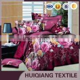 HD Printed Brushed Velvety Microfiber Bedsheet Bedding Set Ripple Design thumbnail-5