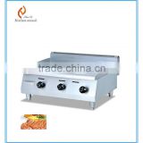 Stainless steel counter top gas griddle