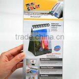 Holiday Gift: Free Design Software Mini-color Home Made Inkjet Photo Paper Printed Desktop Calendar, DIY 4x6