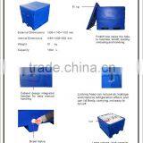400L Insulated Ice Box for Fish Transport Use on Vessel Fish Store Container Fish Bins thumbnail-6