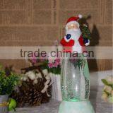 Led Water Filled Christmas Light Battery Operated Flameless Christmas Santa Clau Light Christmas Vners for Decoration thumbnail-3