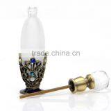 Vintage Perfume Atomizer Bottle Glass Metal Material Europe Popular Crystal Glass Bottle thumbnail-4