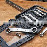 Offset Box Gear Ratcheting Ratchet Wrench Set MM thumbnail-2