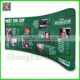 Curved Backdrop Tension Banner Fabric Advertising