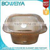 Men Bathroom Standard Size Unbreakable Glass Foot Massage Basin