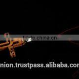 Olive Wood Jerusalem Cross Key Chain thumbnail-2