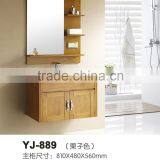 Simple Design! Waterpproof Solid Wood Low Price Modern Bathroom Cabinet thumbnail-3