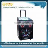 2.0 PA System Active Professional Karaoke Speaker With LED Lighting active music equipment box