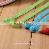 Deep Bass Metal Cheap Colorful Waterproof Shoelace Earphone thumbnail-1