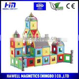 new creative cunstruction magnetic toys, castle toys