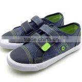 2016 new design wholesale kids canvas shoes