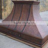 wall copper range hood