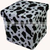 Beautiful! Cow Foldable Storage Ottoman thumbnail-1