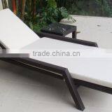 Luxury P.E Rattan Pool Sunbed - Gerneral Use Outdoor Rattan Wicker Sun Lounger thumbnail-1