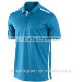 New Design Custom Dry Fit 100 Polyester Spandex Mens Golf t Shirt Polo thumbnail-1