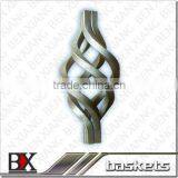 Hot Design Decorated Twisting Birdcage Wropught Iron Baskets