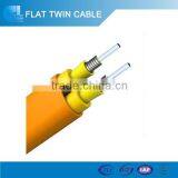 Double Core Figure 8 Fiber Optic Cable GJFJBV With LSZH/ PVC/ TPU Jacket thumbnail-3