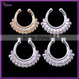 Yiwu Factory Wholesale Brass Types Nose Piercing Jewelry thumbnail-1