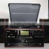 Rain Lane Multifunction Stereo Turntable 3 Speed 2Cd System Record Player Turntable thumbnail-4