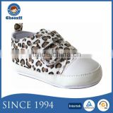 Designer Leopard Printed Soft Baby Shoes with Cotton Fabric Sole