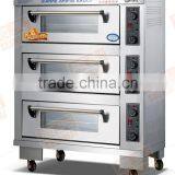 Price of Deck Oven 3 Layers 3 Trays Conveyor Gas Double Deck Bread Pizza Oven thumbnail-1
