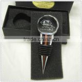 Diamond Crystal Engraved Cute Wine Stopper for Business Souvenir