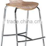 Modern Wooden Bar Stool High Chair thumbnail-1