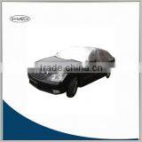 Polyester Silver Waterproof Half Car Cover Car Dust Cover Sun Shade thumbnail-1
