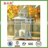 Silver Scrollwork Candle Lantern thumbnail-1