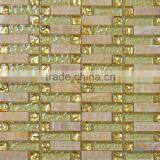 JY-Mx-GS09 Home use wallpaper cheap mosaic tiles on sale beautiful glass stone mosaic tiles