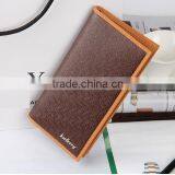 Hot Selling New Design Bifold Durable Leather Clutch Baellerry Men Wallet thumbnail-2