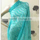 2014 African Swiss Keqiao Shaoxing Chemical New Design Thick Polyester Embroidery Lace Fabric for Garments thumbnail-6