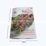 Custom Restaurant Menu Book Printing Full Color Printing
