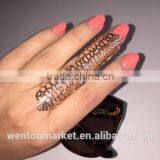 Full Finger Statement Ring Adjustable Armor Rose Gold Cockta Ring Birthday Christmas Gift thumbnail-1