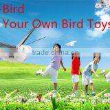 Diy E-Bird Make Your Own Flying Bird Toy Creativity Toy Electric Bird for Kids thumbnail-3