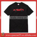 100% Cotton Black Short Sleeve Custom Printing Shirt Bulk Blank T-shirts thumbnail-1