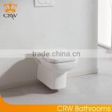 CRW HB3547 Small Ceramic Wall-Hung Toilet