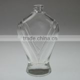 50ml V shaped glass perfume bottle