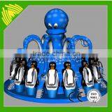 Ocean Family Ride Penguin and Octopus Amusement Equipment thumbnail-1