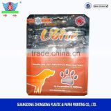 Ubite freeze dried fresh meet dog food packaging bag flat bottom bag