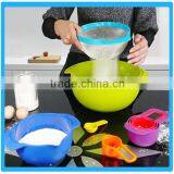 8 Sets Plastic Lunch Box, Plastic Salsd Bowel , Mess Tin Dinner Bucket Steamer ,Food Steamer Lunch Box thumbnail-1