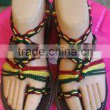 THAILAND BRAIDED MOUNTAIN TRIBE BEACH SANDALS thumbnail-3